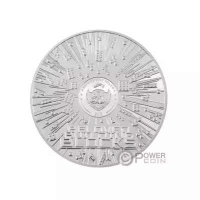 Bengal tiger beloved building 5 OZ silver coin - Image 3