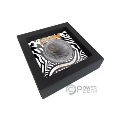 Leopard camouflage of name 3 OZ silver coin - Image 5