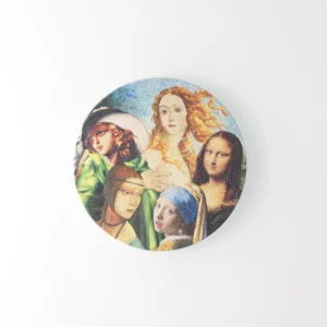 Five ladies great microcosmic passion 5 OZ silver coin